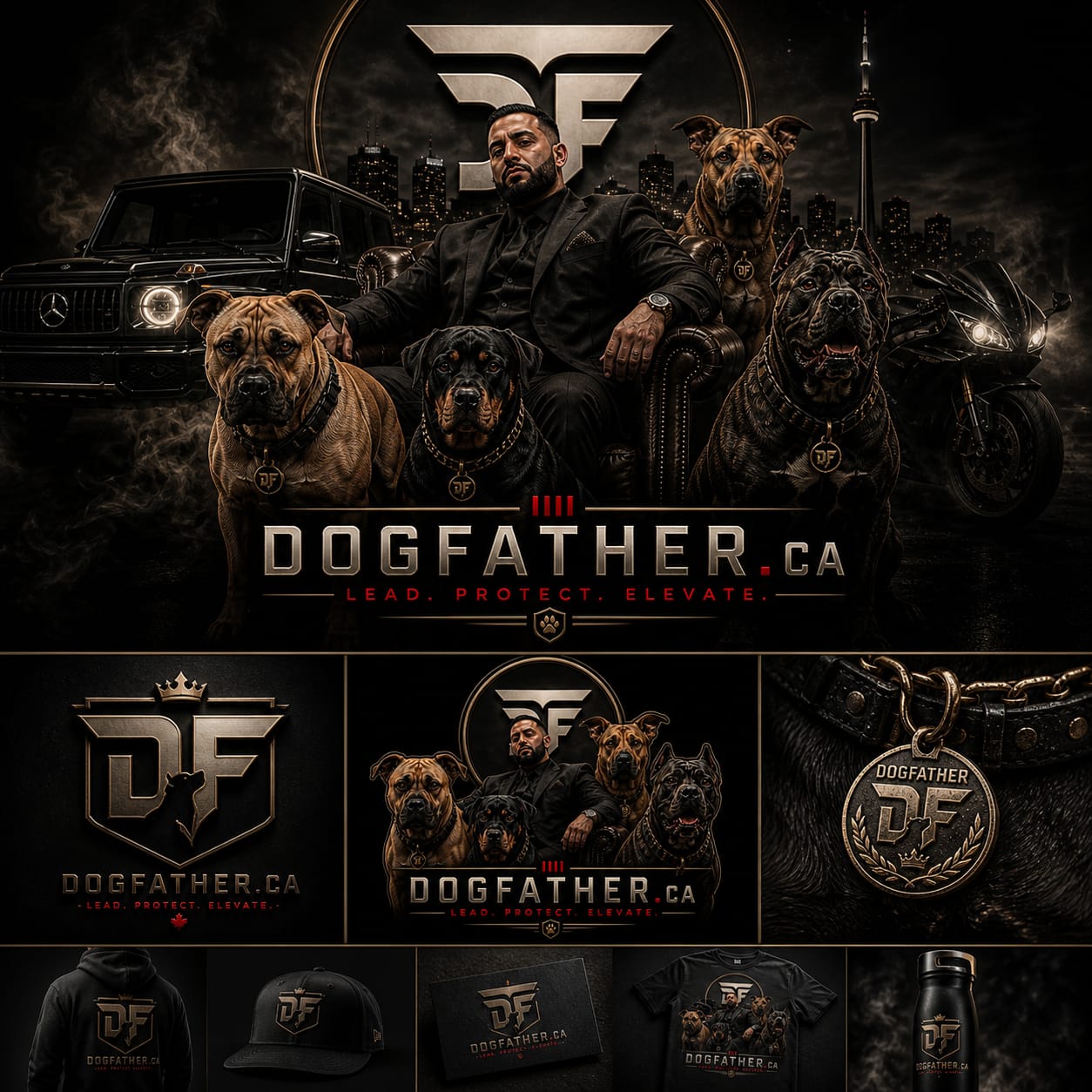 Elite dog trainer focusing on behavioral rehabilitation and dominance